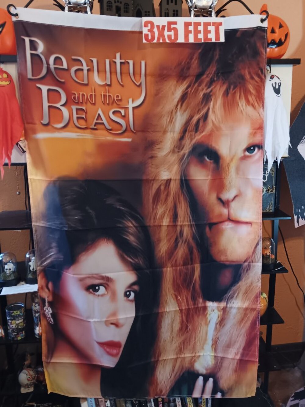 Beauty and The Beast 3X5 Feet Flag Linda Hamilton Banner 2-Sided